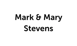 Mark & Mary Stevens